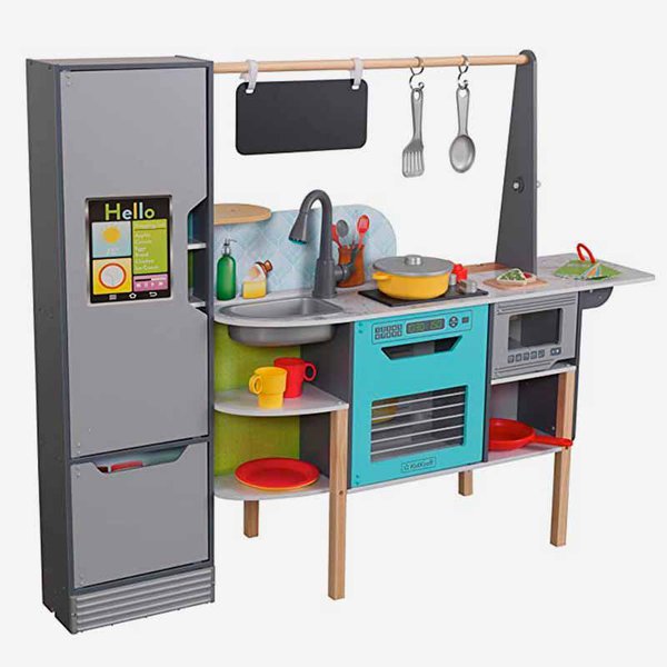 link to KidKraft Amazon Alexa 2-in-1 Kitchen & Market