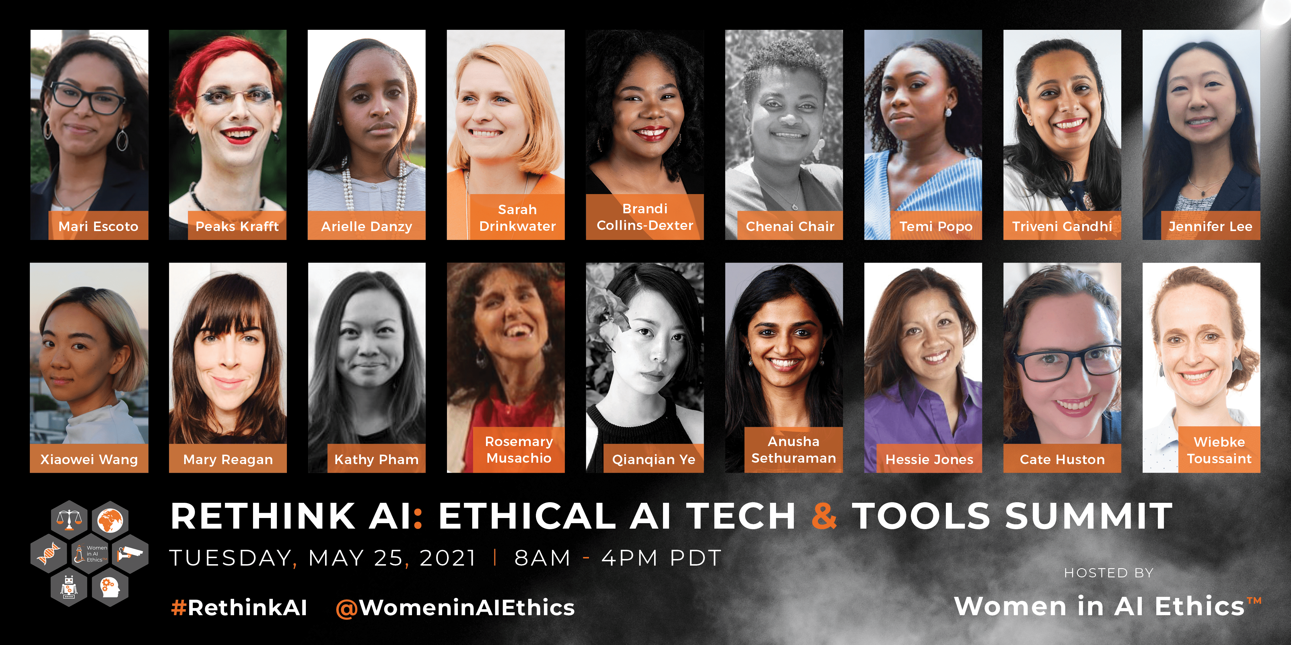 Women in AI Ethics Event Poster