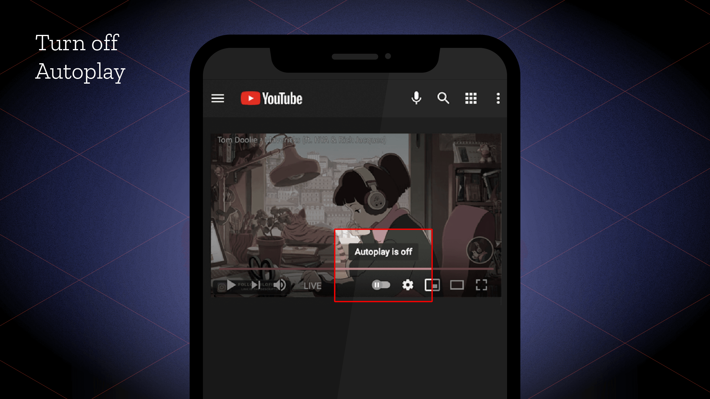 Turn Off Autoplay