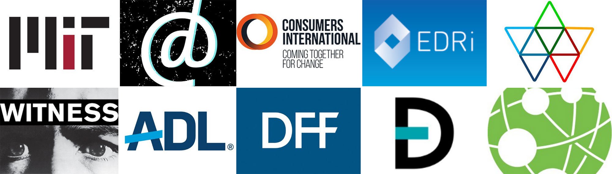 Grid of host org logos