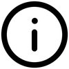 information icon - the letter I enclosed in a circle